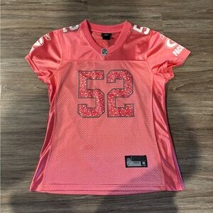 Green Bay Packers - Clay Matthews #52 Reebok Pink Women's Jersey